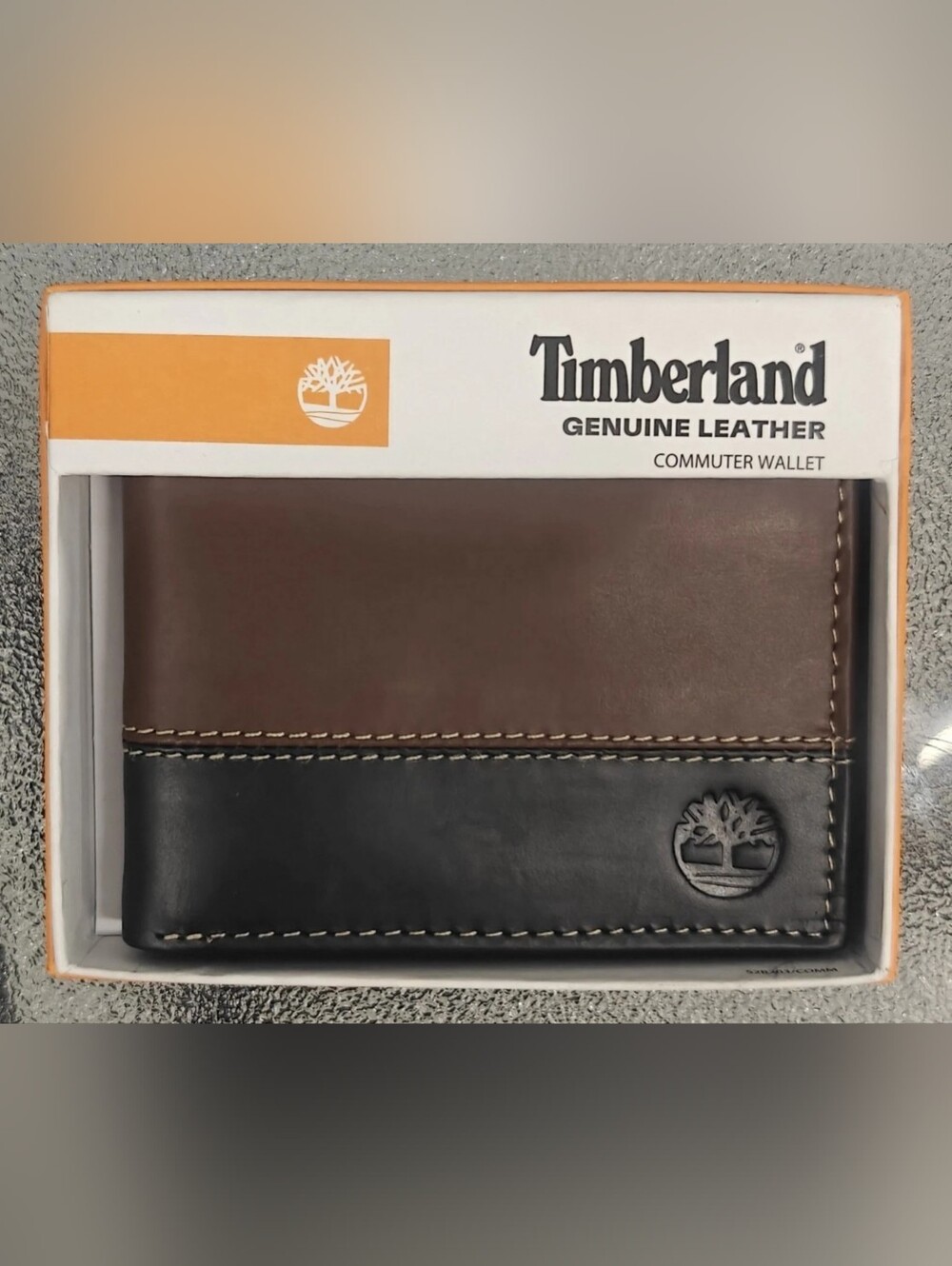 Timberland Billfold wallet made of genuine leather in 2 colors Gift Box